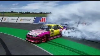 SHIRTSTUCKEDIN S13 Atron Car X Line  | Assetto Corsa Drift x Car X Map