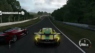Forza 7 Drag race: McLaren P1 GTR vs Ferrari FXXK