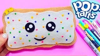 DIY POP-TART PENCIL CASE | Easy & Cute School Supplies
