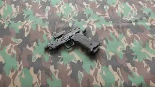 VORSK Hi-Capa 3.8 Vengeance Compact with red dot gas GBB & chrono (  up to 450 FPS ! ).