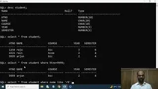 SELECT COMMAND IN SQL