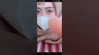jilbab live tiktok bh kelihatan