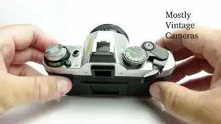 Canon AE 1 Program, film loading and rewind