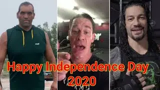 WWE Superstars Wishes Independence Day 2020 to India ! WWE Wishes to India ! Roman Reigns in India !