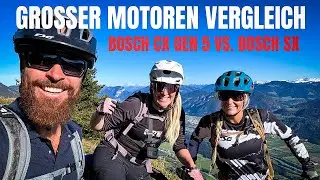 GROSSER EMTB MOTOREN VERGLEICH: Bosch Performance Line CX Gen 5 vs. Bosch SX Leichtmotor