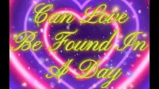 Can Love Be Found In A Day