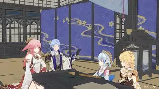 【Genshin Impact MMD】 Meeting the Parents [Clannad Route]
