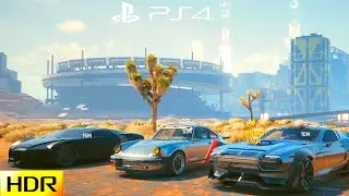 CYBERPUNK 2077 NEW PATCH 1.52 UPDATE - PS4 Slim Gameplay Performance & Graphics Test #19