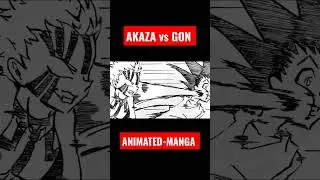 GON fights AKAZA in the Heaven's Arena