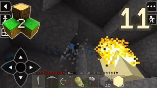 Tìm thấy kim cương và lên lvl 11 - Survivalcraft 2 Cruel Mode - Tập 11