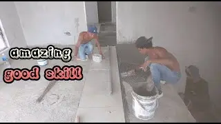 how to floor tiles