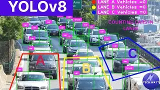 Vehicle Counting on Multiple Lanes | YOLOv8 & SORT | Computer Vision Tutorial