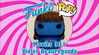 Willy Wonka & the Chocolate Factory Violet Beauregarde Funko Pop unboxing (Movies 331) SDCC