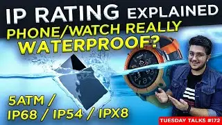IP Rating Explained In Hindi | IP Rating Vs ATM | What is IP Rating? | Is your Phone Waterproof?