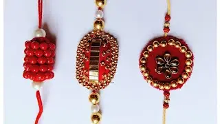 Easy and Beautiful Rakhi making ideas | How to make rakhi at home | Rakhi making ideas |