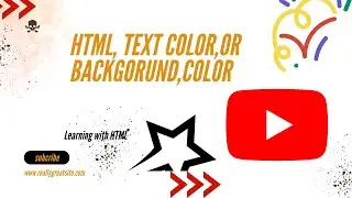 #HTML background color and  Text color with HTML Developer Tips,