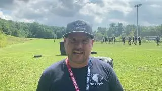 Moravia football coach Fred Ott