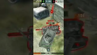 не урыл, а задавил//wot blitz 
