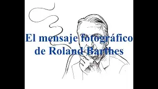 Mensaje fotográfico de Roland Barthes