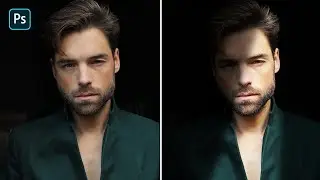 How to Create Fake Sun Rays on the Face in Photoshop