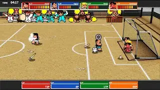 River City Melee Mach!! Gameplay 👊 PS4 - Silly brawler