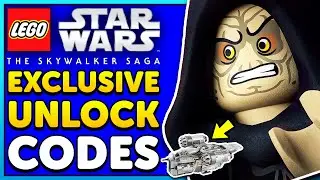 EXCLUSIVE Unlock Codes! Lego Star Wars The Skywalker Saga Guide