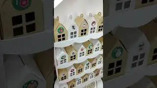 Адвент календарь своим руками из домиков