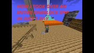 HOW I BECAME THE MOST RICHEST MAN ON THIS MINECRAFT ONEBLOCK SERVER