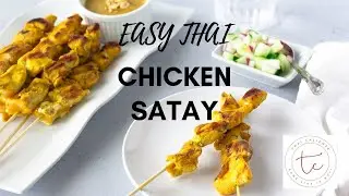 Easy Thai Chicken Satay