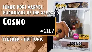 Funko Pop Cosmo (Flocked) - 1207 - Guardians of The Galaxy - Hot Topic // Just One Pop Showcase
