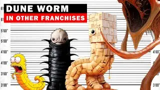 What If the Dune Worm Appeared in Other Movies, TV Shows, Cartoons and Games? How it will look like?