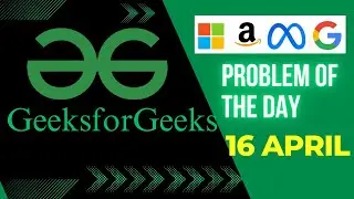 Geeks For Geeks | POTD-16 | April | Minimize the Difference