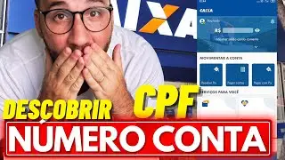 Como DESCOBRIR MINHA CONTA CAIXA pelo CPF?