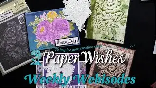 Card Ideas Using 3D Embossing Folders by Lisa Horton