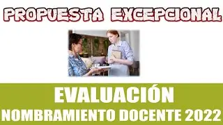 ¿En qué consiste la propuesta excepcional?