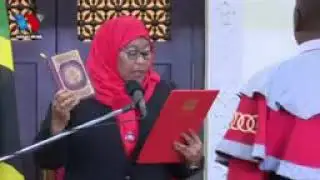 Samia Suluhu Hassan sworn in as Tanzania New President #Tanzania #Africanews #News #SamiaHassan