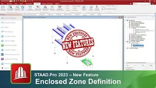 STAAD.Pro 2023 - Enclosed Zone Loads