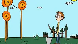 Bowman short cartoon animation (clip studio paint)