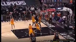 Kawhi Leonard  CRAZIEST DUNK OF THE 2021 PLAYOFFS on Derrick Favors 😱😱😱