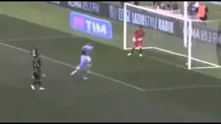 Goal Candreva.Lazio-Empoli 1:0.