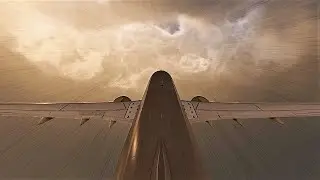 X-PLANE 12 BEAUTIFUL CLOUDS AND LIGHTING | TIMELAPSE CYVR - KPAE CINEMATIC TAIL CAMERA VIEW