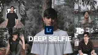 Deep Moody Selfie Preset | How To Edit Selfie Photos - Lightroom Mobile Preset Free DNG XMP