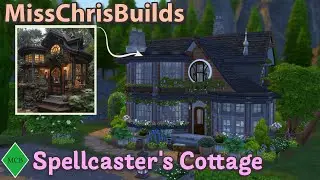 🔮✨Spellcaster Cottage // Sims 4 Speed Build