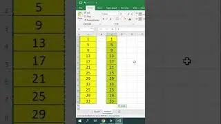 Move Data in Excel #exceltricks #excel #excelshortsvideo