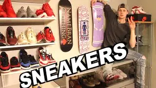 HOW I DISPLAY MY SNEAKER COLLECTION 2016! -NameBranClothing