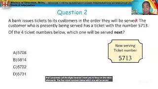 Region 1 PEP Grade 4 Numeracy - 2026 Exam Preparation (Student Workshop)