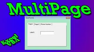 Multipage Add Tabs, Move or Delete Tabs, Change Tab Selection in Excel VBA - SpeedTip