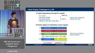 2019 LLVM Developers’ Meeting: S. Moll “NEC SX-Aurora as a Scalable Vector Playground ”