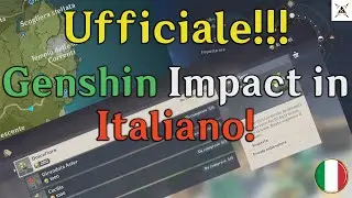 ARRIVA LA LINGUA ITALIANA SU GENSHIN IMPACT!