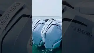 MANSORY BOAT IN DUBAI WITH 1500 HP